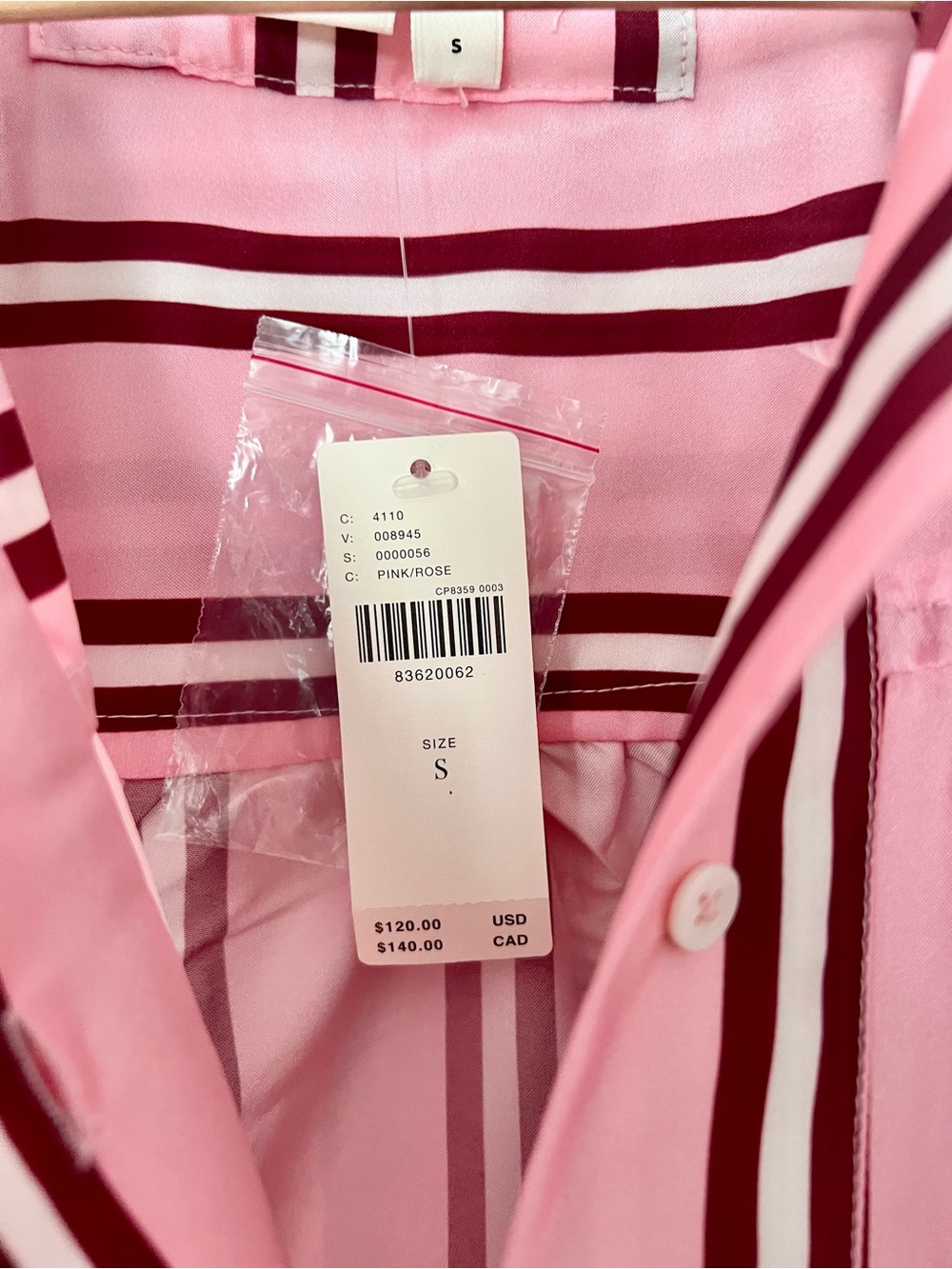 NWT Anthropologie Puff Sleeve Top - Picture 4 of 5